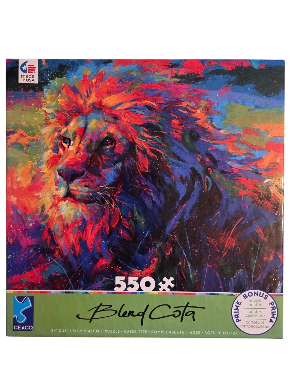 Ceaco - King Of The Jungle - 550 Piece Jigsaw Puzzle